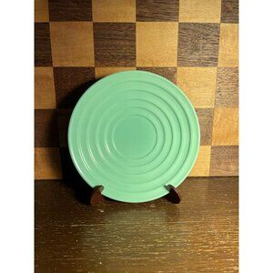 Hazel Atlas Pastel Green Bread Plate Saucer